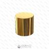 SHINY GOLD ALUMINIUM CAP ALEXY KPAL0173  neck FEA 15  Ø 29 mm  x H 29 mm