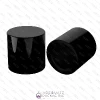 SHINY BLACK ALUMINIUM CAP LEXYA KPAL0220  neck FEA 15  Ø 29 mm  x H 29 mm