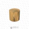 SHINY GOLD ALUMINIUM CAP SMART WITH WEIGHT KPAL0231 neck FEA 15  Ø 28 mm  x H 28 mm