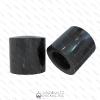 SHINY BLACK ALUMINIUM CAP SMART WITH WEIGHT KPAL0230  neck FEA 15  Ø 28 mm  x H 28 mm