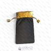 Pouch - storage - black - gold - 15 ml - bottle - oil - perfume - packaging