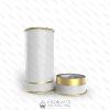 BOX carton metal - 50 ml WHITE / GOLD ECLI0001