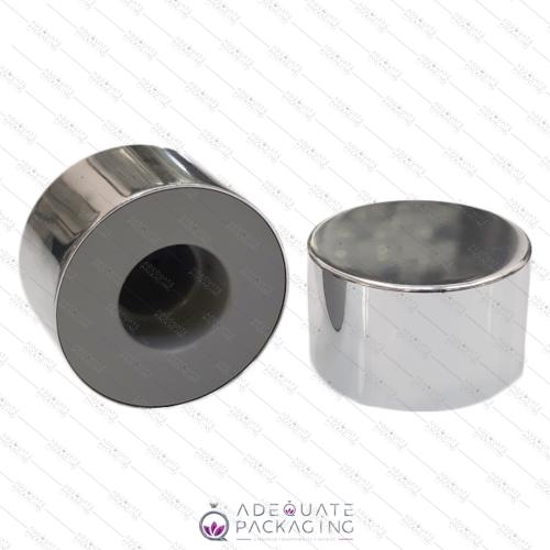 SHINY SILVER WEIGHTED ALUMINIUM CAP ARENA KPAL0013 neck FEA 15  Ø 32 mm x H 17 mm