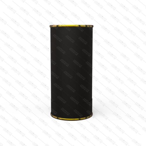 BOX carton metal - 50 ml BLACK / GOLD ECCA0004