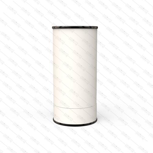 BOX carton metal - 50 ml WHITE / BLACK ECCA0005