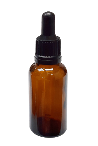 Dropper bottle - Odor - Oil - Cylindrical bottle - Amber glass - screw-on - Sephora - Cosmetics - Facial care