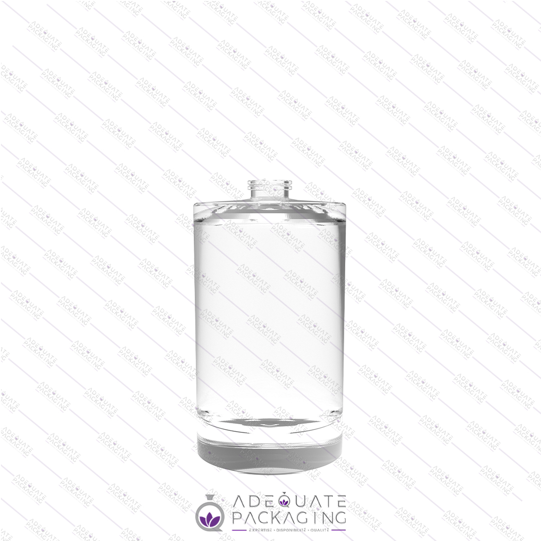 Offre ! Flacon de parfum rond en verre (18/415) 100 ml - De 0,66€ à 0,54€  la pièce (quantité minimum de commande : 1 boîte)